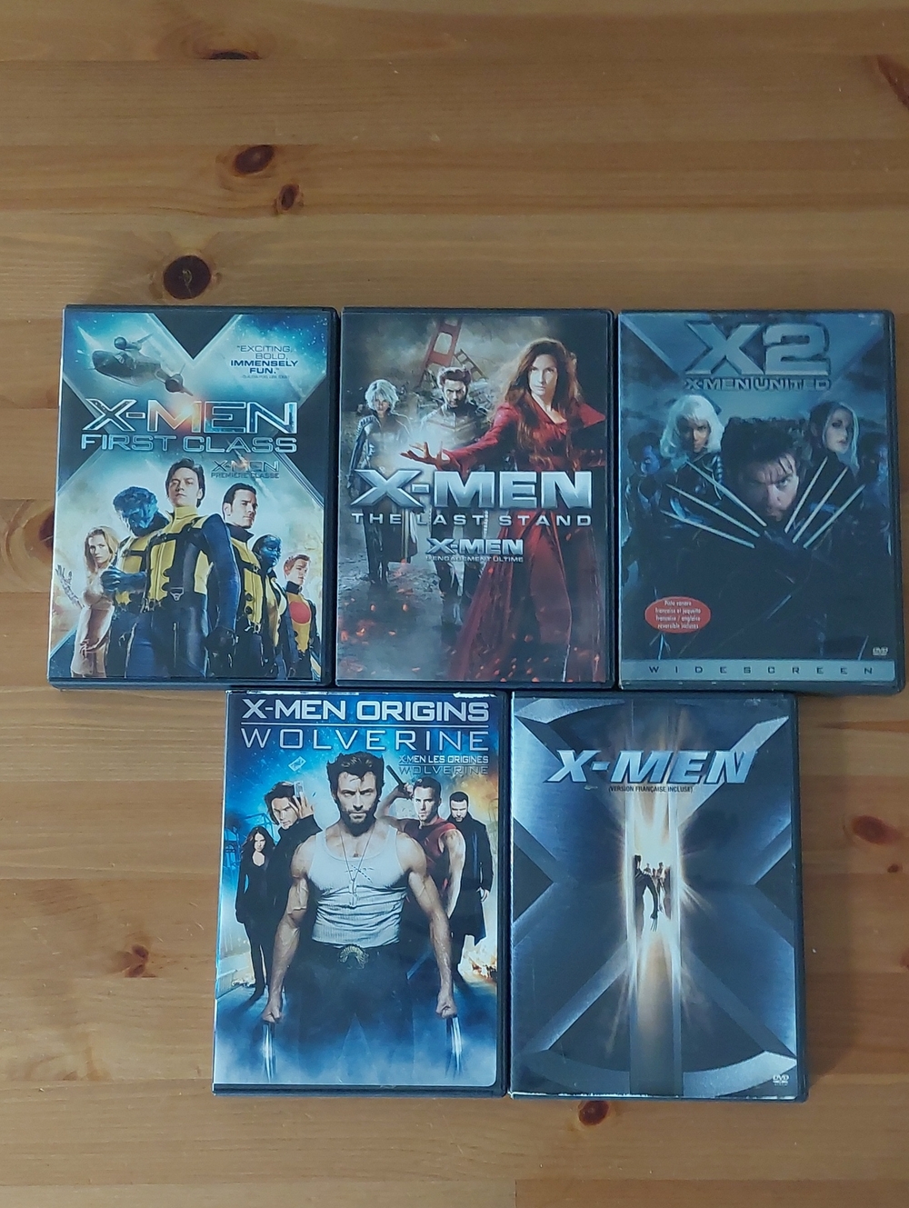 X-Men DVD Collection - Dvd Lot